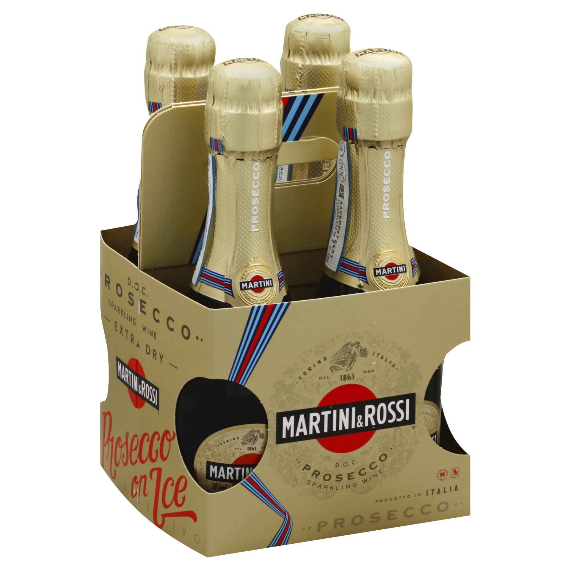 Martini & Rossi M & R Prosecco 4Pk 4 ct; 187 ml Shipt