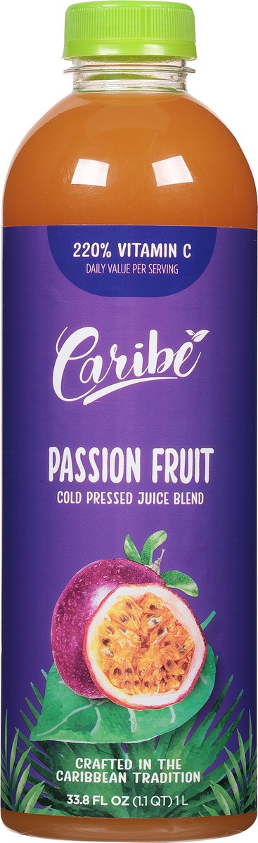 slide 7 of 13, Caribe Cold Pressed Passion Fruit Juice Blend - 33.8 fl oz, 33.8 fl oz