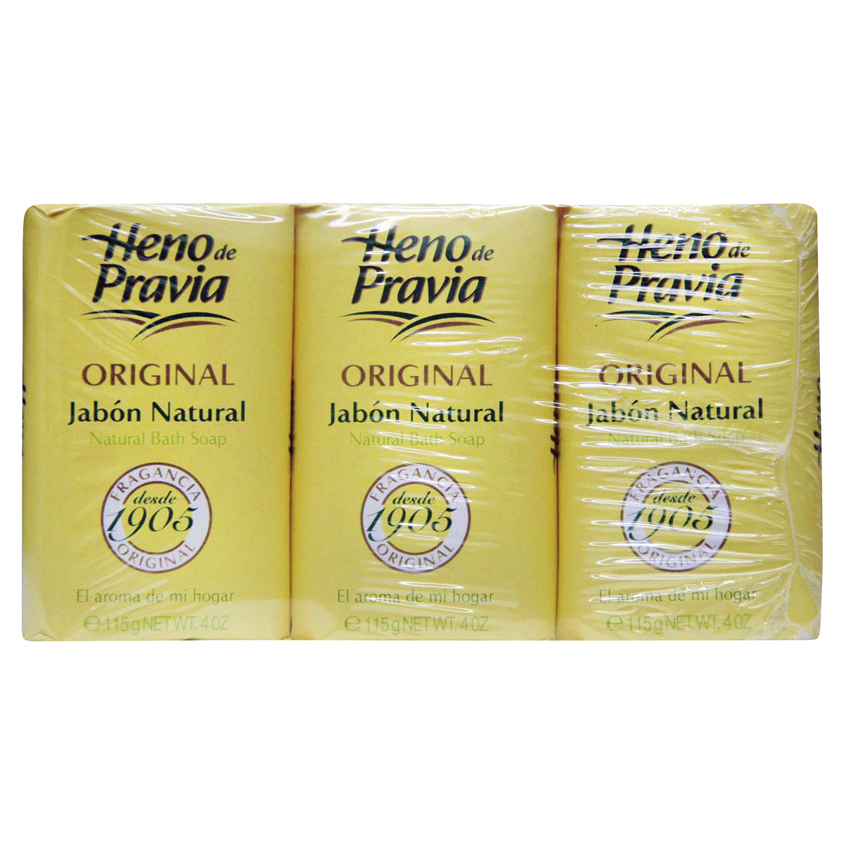 slide 1 of 1, HP Heno De Pravia Original Natural Bath Soap, 3 ct