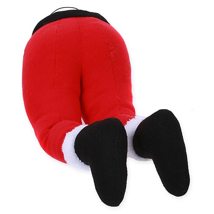 slide 1 of 1, Winter Wonderland Dear Santa Santa Pants Holiday Decoration - Red, 1 ct