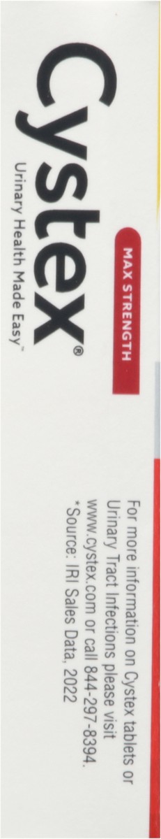 slide 7 of 9, Cystex UTI Pain Relief, 48 ct