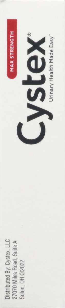slide 8 of 9, Cystex UTI Pain Relief, 48 ct