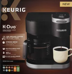 Keurig K-Duo Single Serve Carafe Coffee Maker