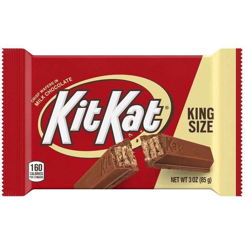 slide 1 of 6, KIT KAT King Size Wafer Bar, 3 oz