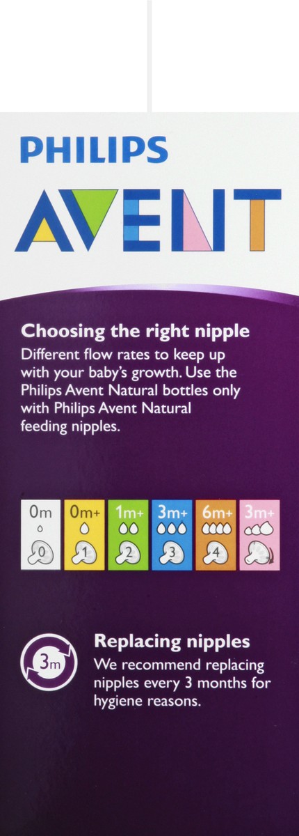 slide 2 of 9, Philips Natural Wide-Neck 9 Ounce White Bottles 3 ea, 3 ct; 9 fl oz