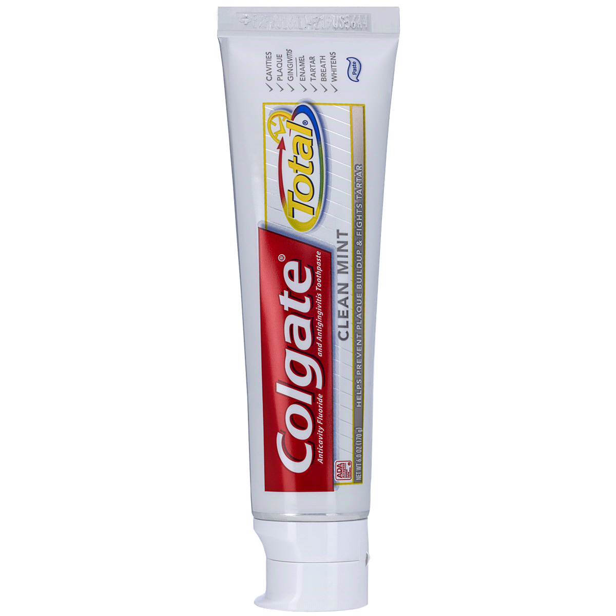 slide 2 of 3, Colgate Total Clean Mint Toothpaste, 6 oz