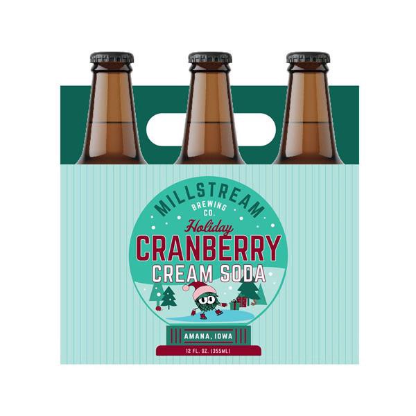 slide 1 of 1, Millstream Cranberry Cream Soda - 6 ct, 6 ct