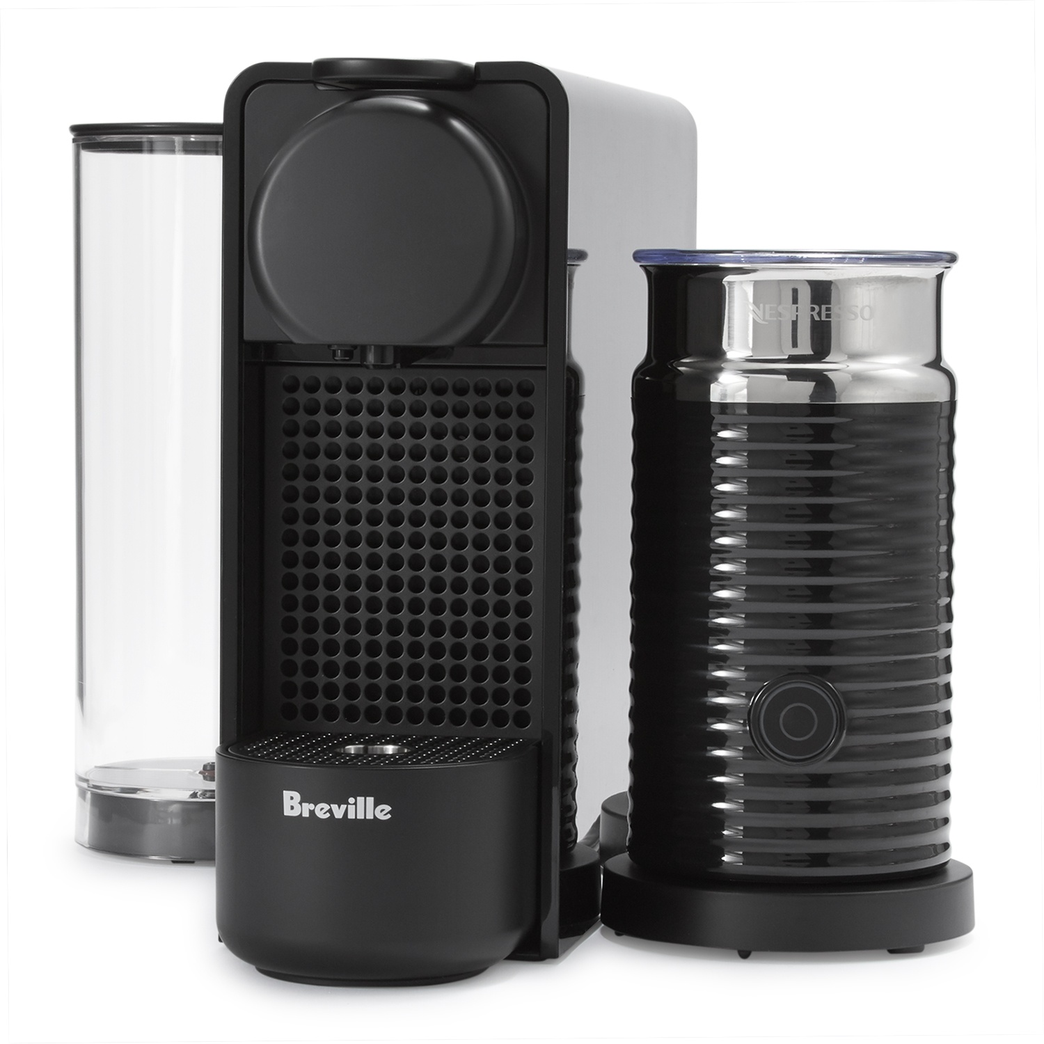 slide 1 of 1, Breville Nespresso Essenza Plus with Aeroccino3 Frother, 1 ct