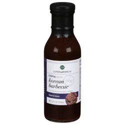 Lunds & Byerlys Korean Barbecue Cooking Sauce 12 fl oz