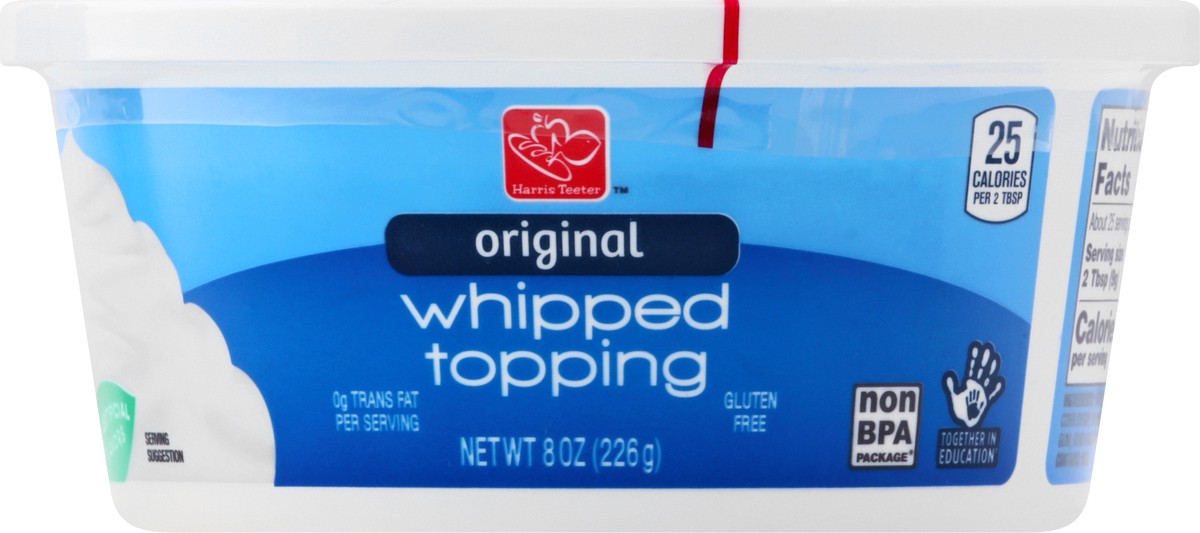 slide 4 of 8, Harris Teeter Non Dairy Whipped Topping, 8 oz