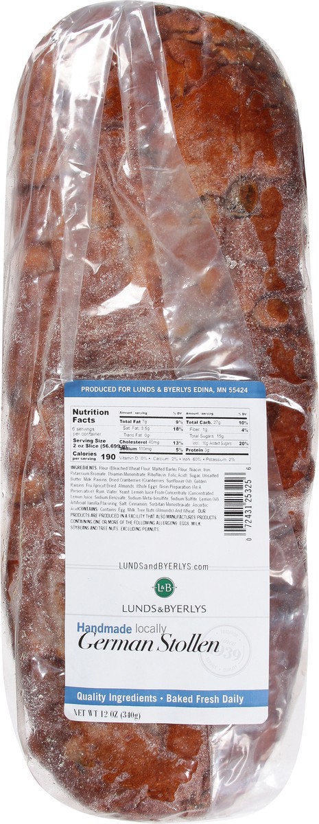 slide 4 of 9, Lunds & Byerlys German Stollen 12 oz, 12 oz