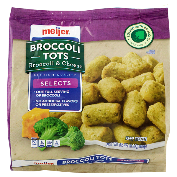 slide 1 of 3, Meijer Broccoli Tots, 16 oz