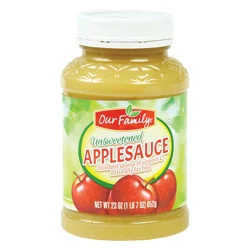 Our Family Unsweetened Applesauce