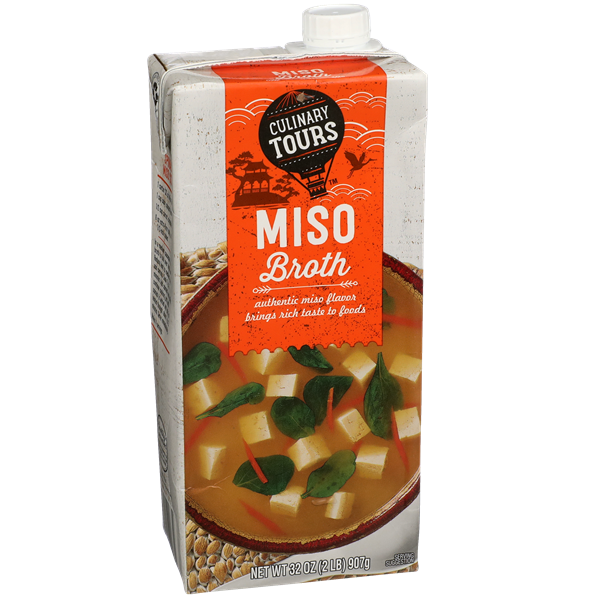 slide 1 of 1, Culinary Tours Miso Broth, 32 oz