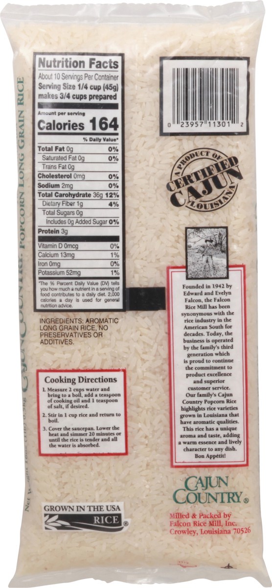 slide 5 of 9, Cajun Country Popcorn Long Grain Rice 16 oz, 1 ct