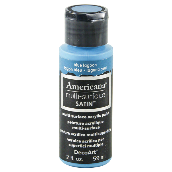 slide 1 of 1, Americana Multi-Surface, Blue Lagoon, 2 fl oz