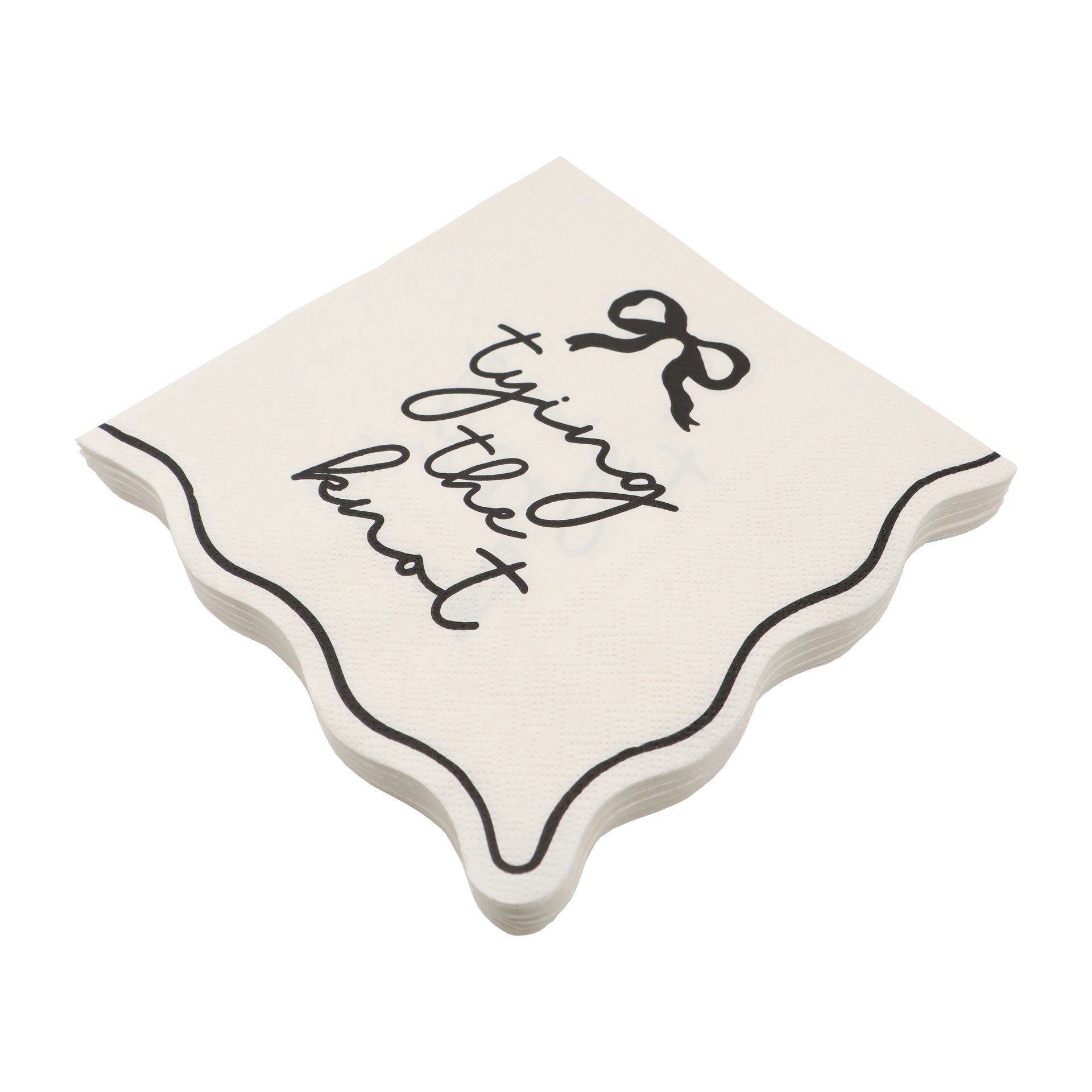 slide 3 of 3, Tying The Knot Lunch Napkins, 20ct. By Celebrate It, 20 ct