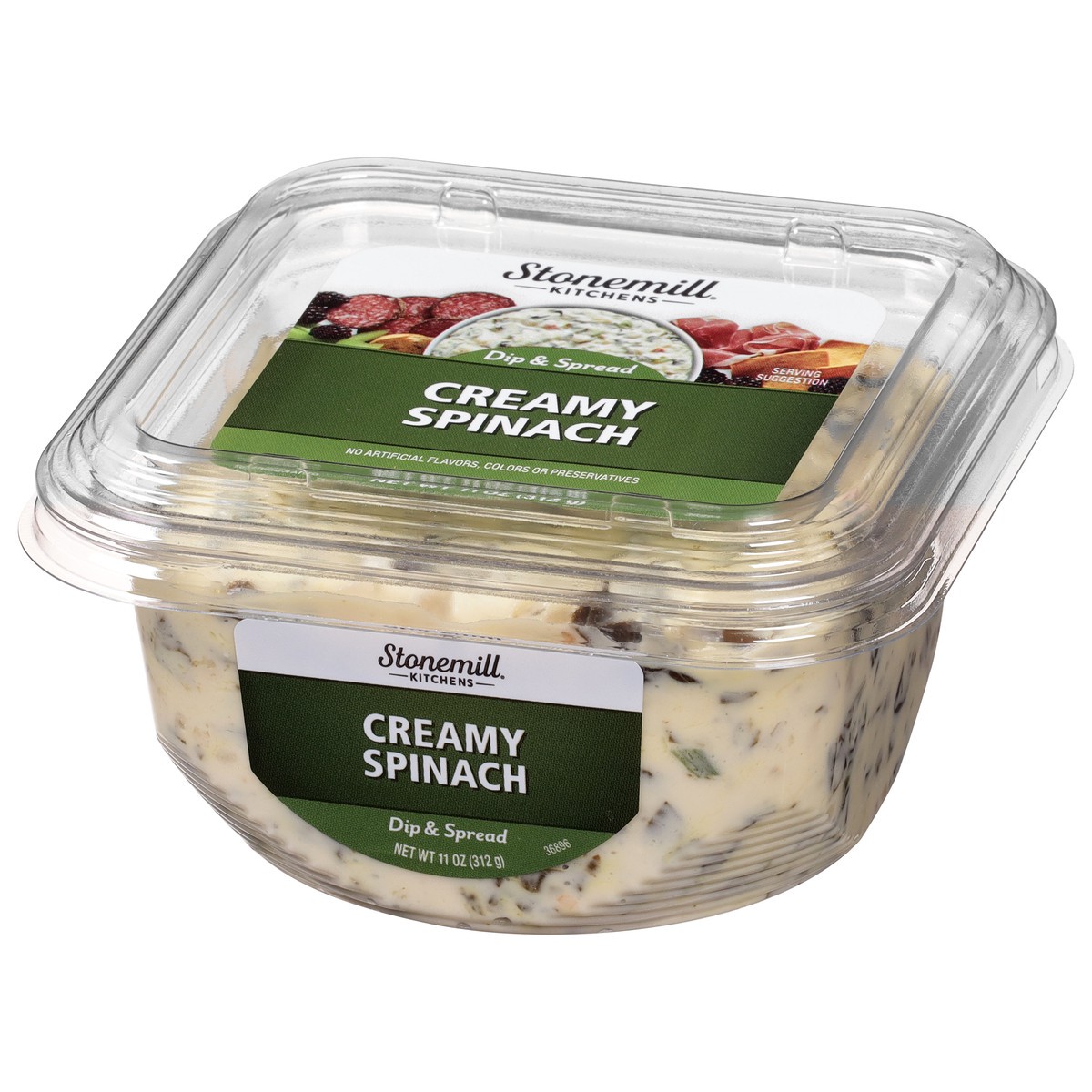 slide 11 of 11, Stonemill Kitchens Creamy Spinach Dip, 10 oz