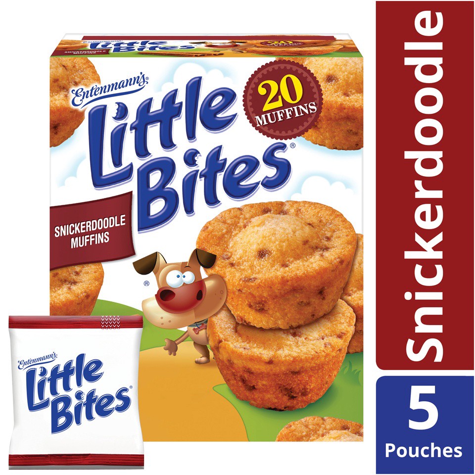 slide 4 of 8, Entenmann's Little Bites Snickerdoodle Muffins 8.25oz, 8.25 oz