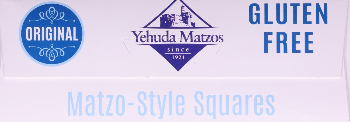 slide 9 of 9, Yehuda Gluten Free Matzo-Style Squares, 10.5 oz