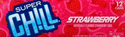 Super Chill Strawberry Soda - 12 ct; 12 oz