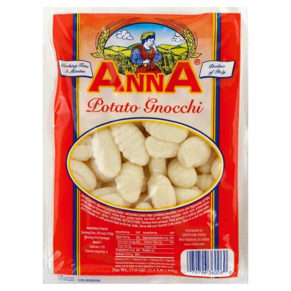 slide 1 of 1, Anna Potato Gnocchi, 17 oz