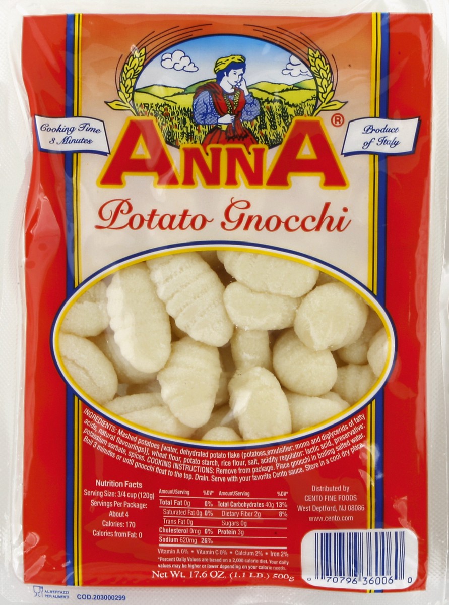 slide 1 of 6, Anna Gnocchi 17.6 oz, 17.6 oz