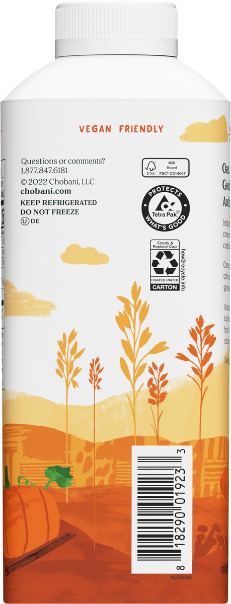 slide 5 of 9, Chobani Pumpkin Spice Coffee Creamer Oat, 24 fl oz