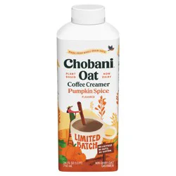 Chobani Pumpkin Spice Coffee Creamer Oat