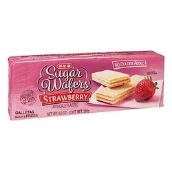 H-E-B Strawberry Sugar Wafers