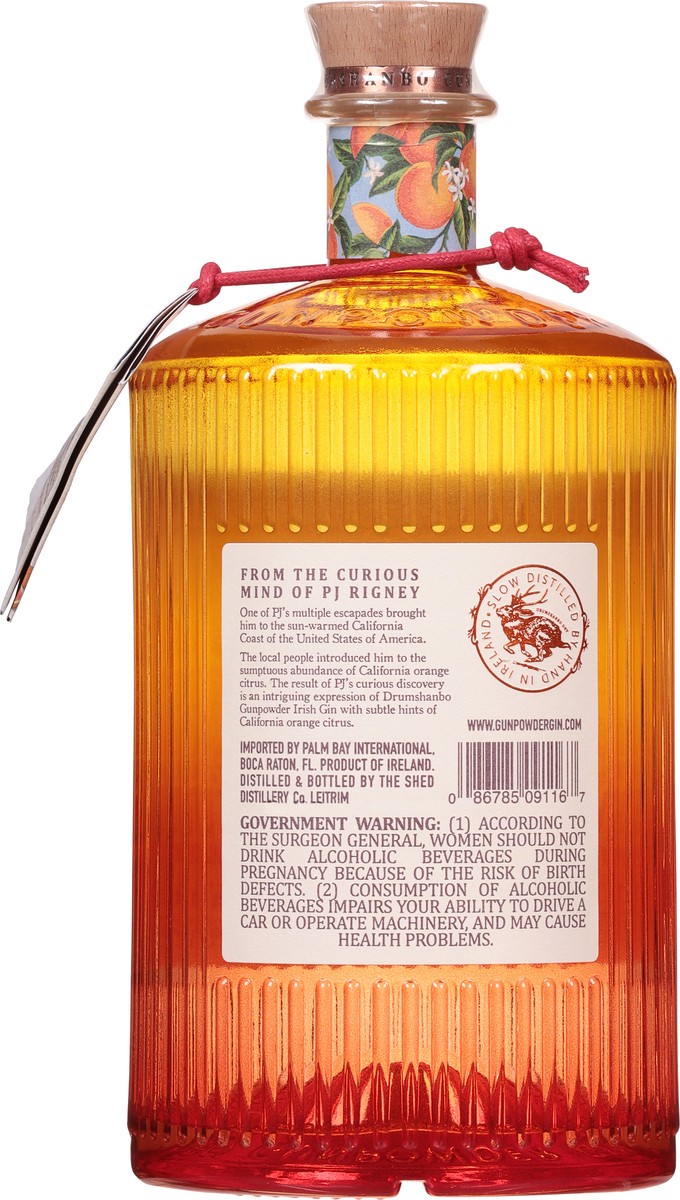slide 10 of 12, Drumshanbo Irish Gunpowder Gin 750 ml, 750 ml