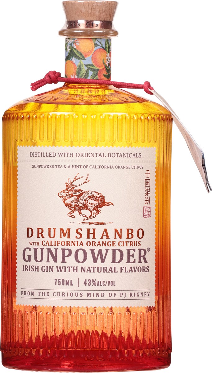 slide 7 of 12, Drumshanbo Irish Gunpowder Gin 750 ml, 750 ml