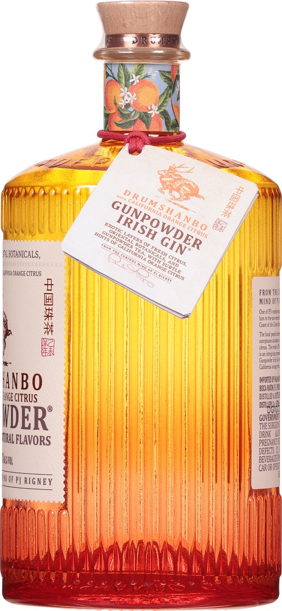 slide 12 of 12, Drumshanbo Irish Gunpowder Gin 750 ml, 750 ml