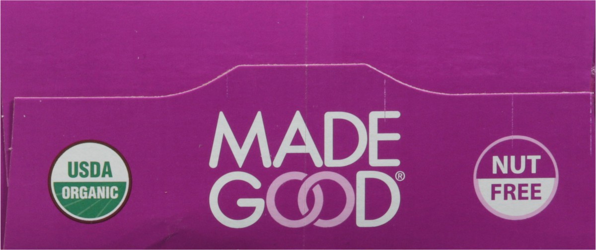 slide 3 of 9, MadeGood Crunchy Chocolate Drizzled Birthday Cake Flavor Oat Bites 5 - 0.85 oz Packs, 4.25 oz