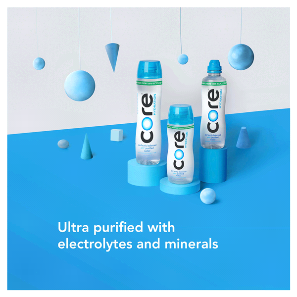 slide 21 of 29, Core Hydration Perfectly Balanced Water 30.4 fl oz bottles, 6 pack, 6 ct; 30.4 fl oz