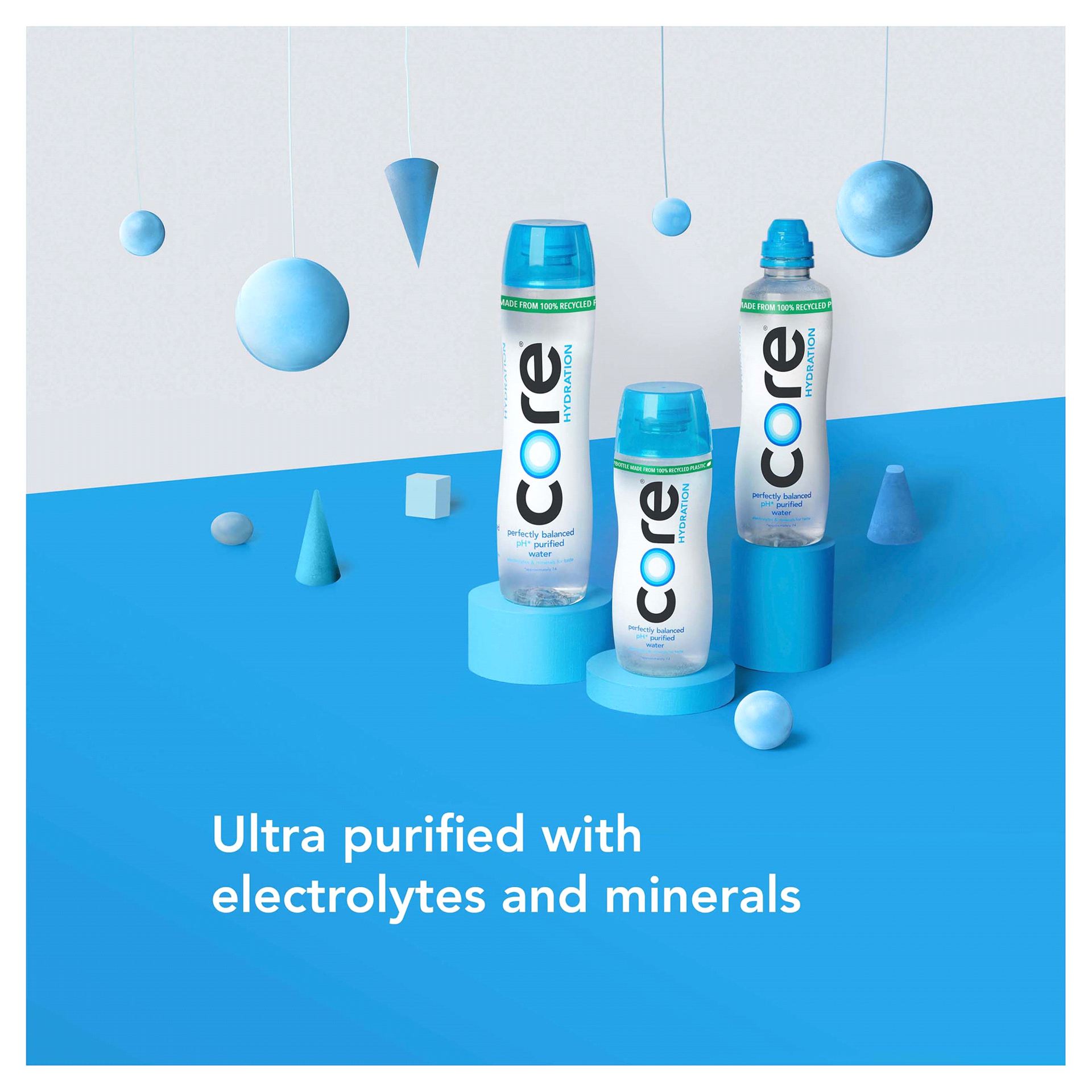 slide 27 of 29, Core Hydration Perfectly Balanced Water 30.4 fl oz bottles, 6 pack, 6 ct; 30.4 fl oz