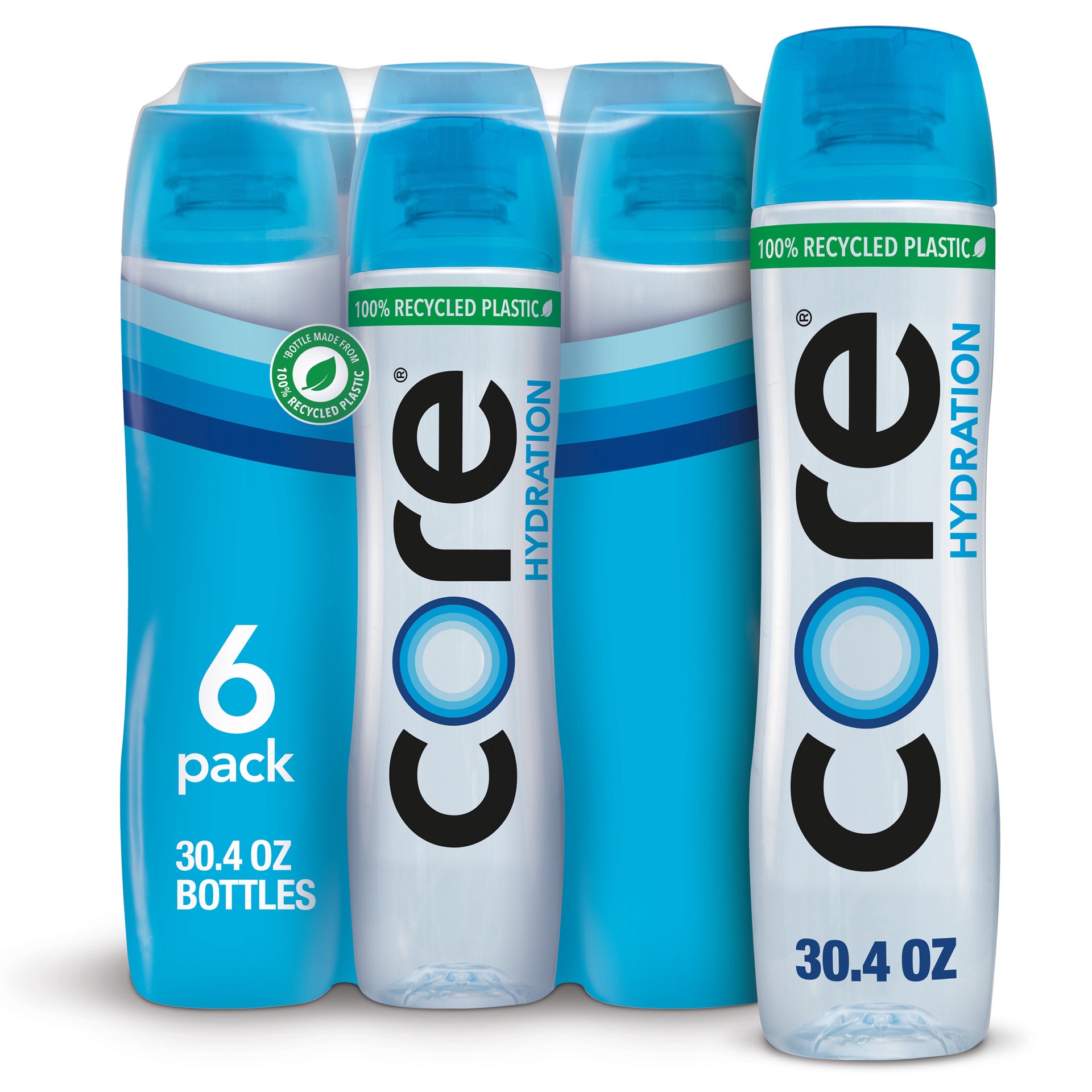 slide 1 of 29, Core Hydration Perfectly Balanced Water - 6-30.4 fl oz Bottles, 6 ct; 30.4 fl oz