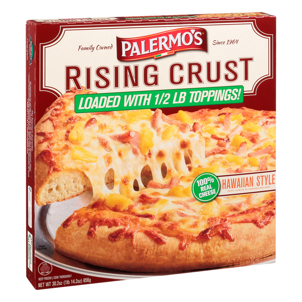 slide 1 of 1, Palermo's Pizza, Rising Crust, Hawaiian Style, 30.2 oz