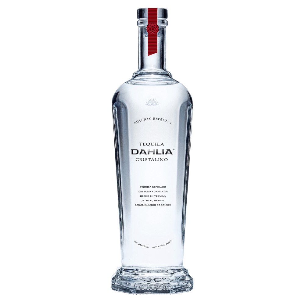 slide 1 of 1, Tequila Dahlia Cristalino Reposado Tequila, 750 mL Bottle, 80 Proof, 25.36 fl oz