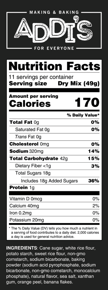 slide 1 of 3, Addi's Gluten Free Super Moist Banana Bread Mix, 19 oz