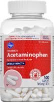 slide 1 of 1, Kroger Acetaminophen Extra Strength Pain Relief 500 Mg, 500 ct