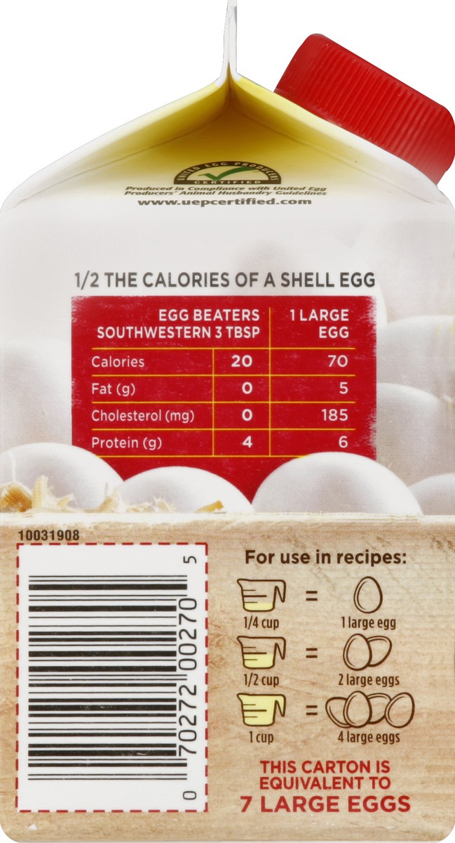 slide 2 of 5, Egg Beaters Southwestern Liquid Eggs, 15 fl oz