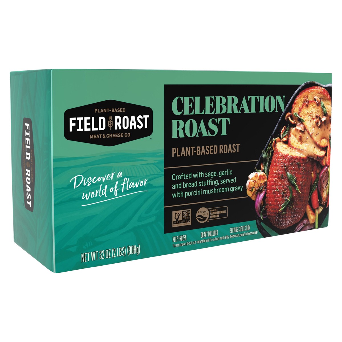 slide 3 of 5, Field Roast Celebration Roast, 32 oz