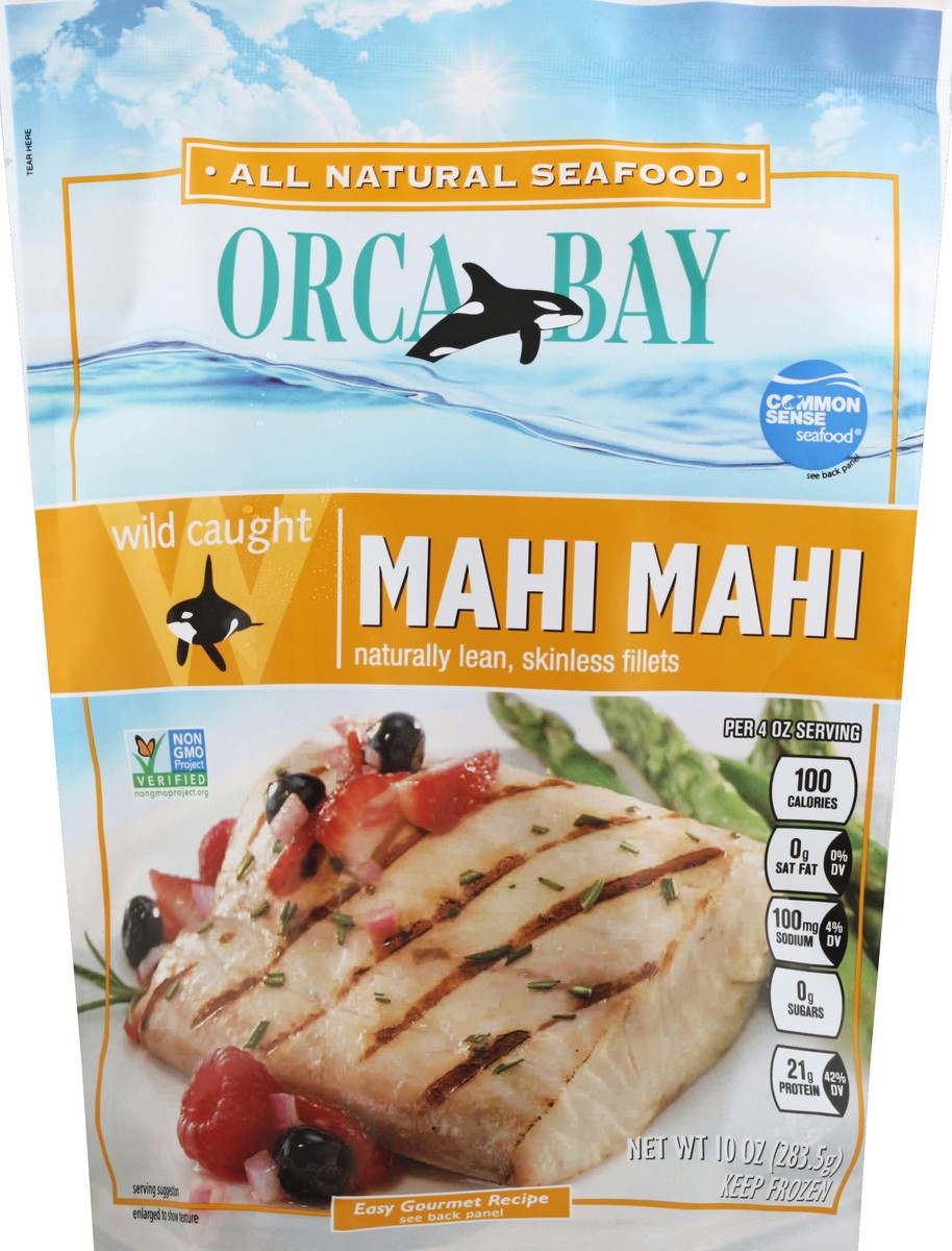 slide 1 of 3, Orca Bay Mahi-Mahi Fillets, 10 oz