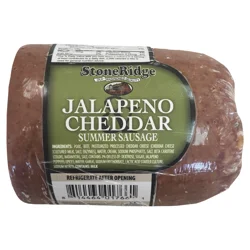 Stoneridge Jalapeno Cheddar Sausage
