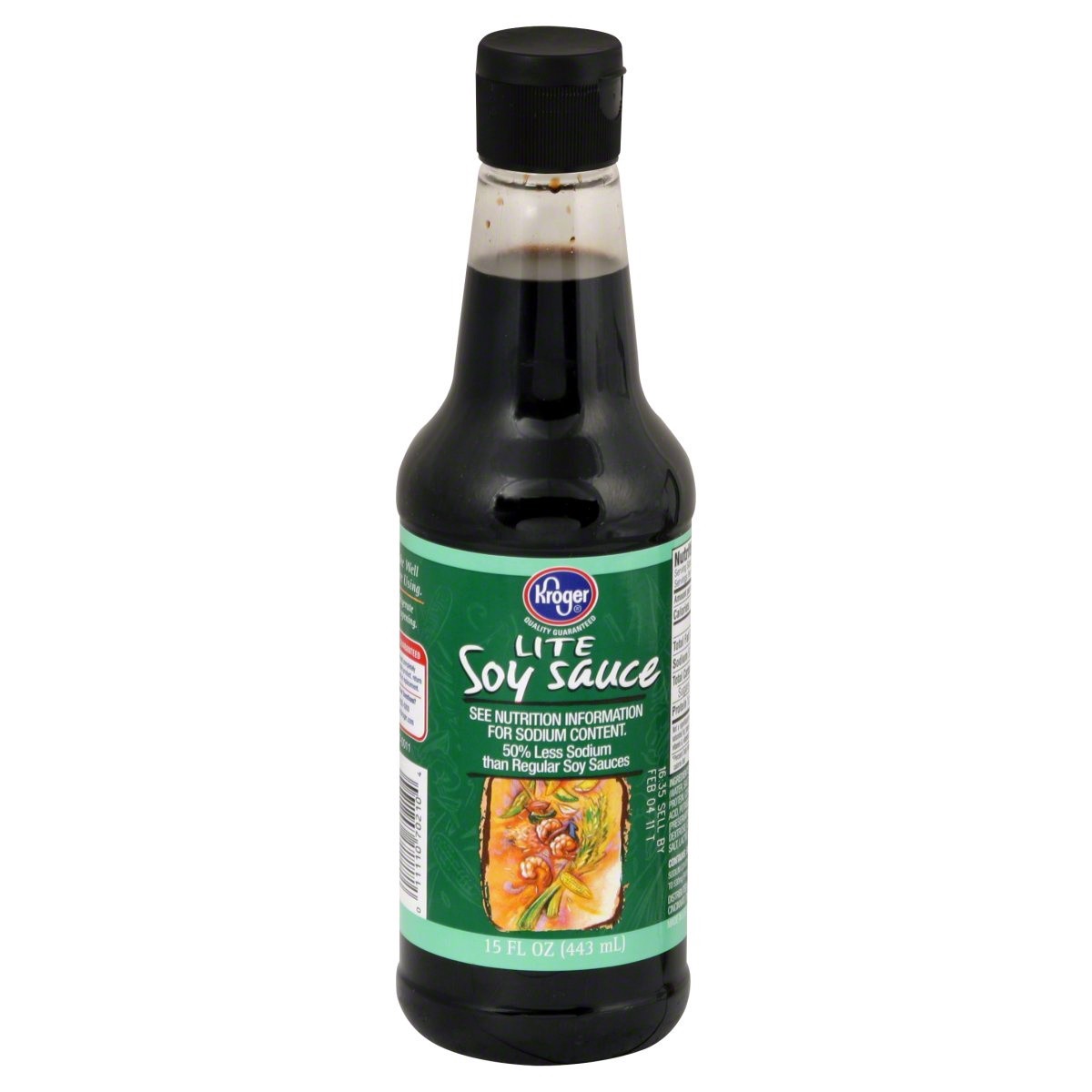 slide 1 of 2, Kroger Lite Soy Sauce, 15 fl oz