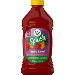 V8 Splash Berry Blend Flavored Beverage, 64 fl oz Bottle
