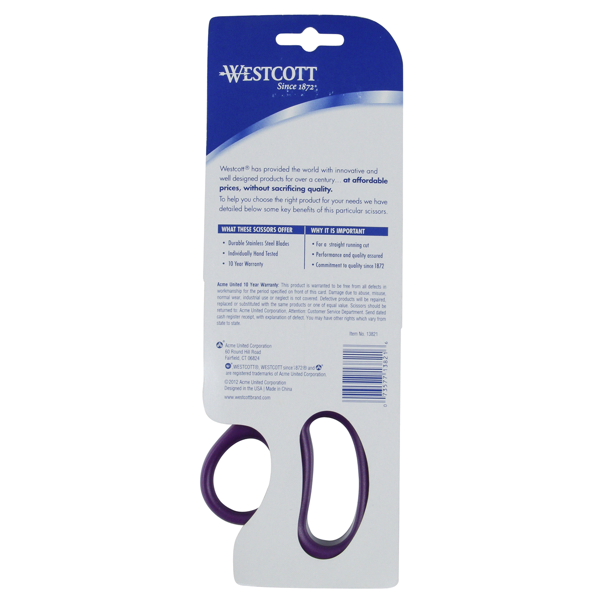 slide 2 of 2, Westcott 8 Inch Light All Purpose Scissors 1 ea, 1 ct
