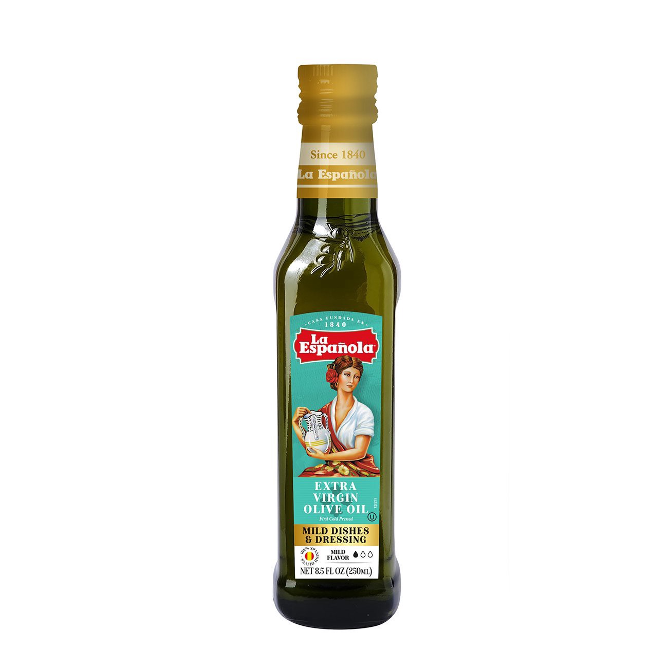 slide 1 of 1, La Espanola Extra Virgin Olive Oil Mild Flavor, 8.45 oz