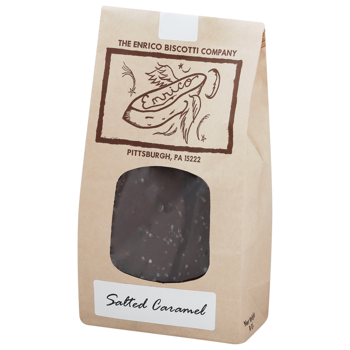 slide 12 of 12, The Enrico Biscotti Company Salted Caramel - 8 oz, 8 oz